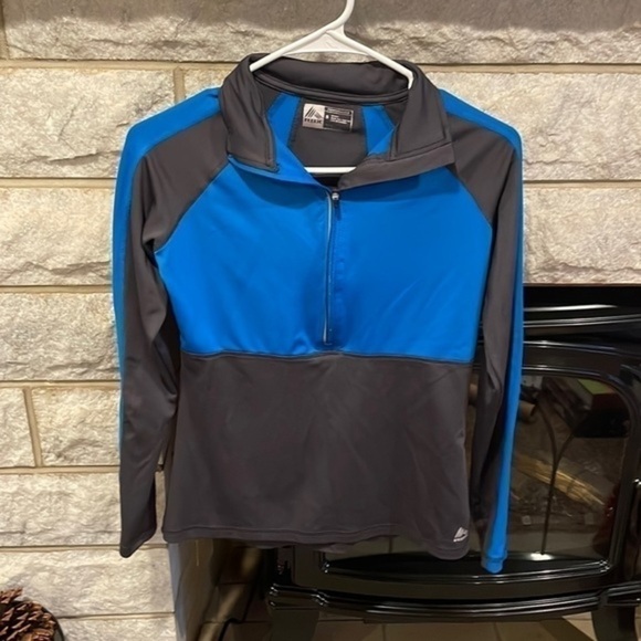 RBX Active Long Sleeve Shirt Blue Gray Size Small - Picture 1 of 5
